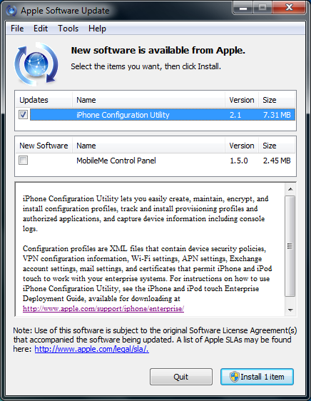Apple Pushing Unwanted Enterprise Utility Via Software Update