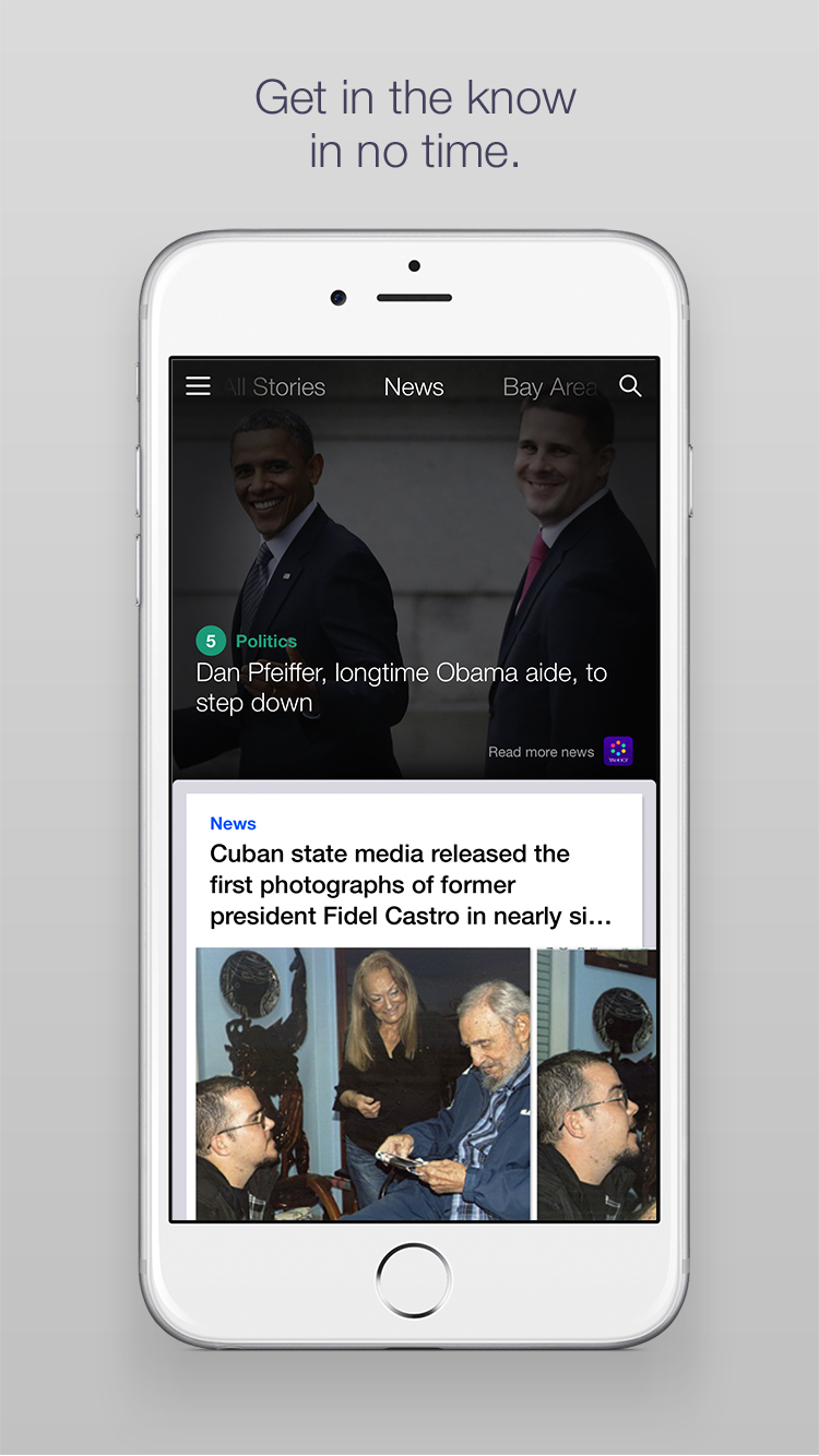 Yahoo Updates App and Homepage Making It Easier to Follow Stories and