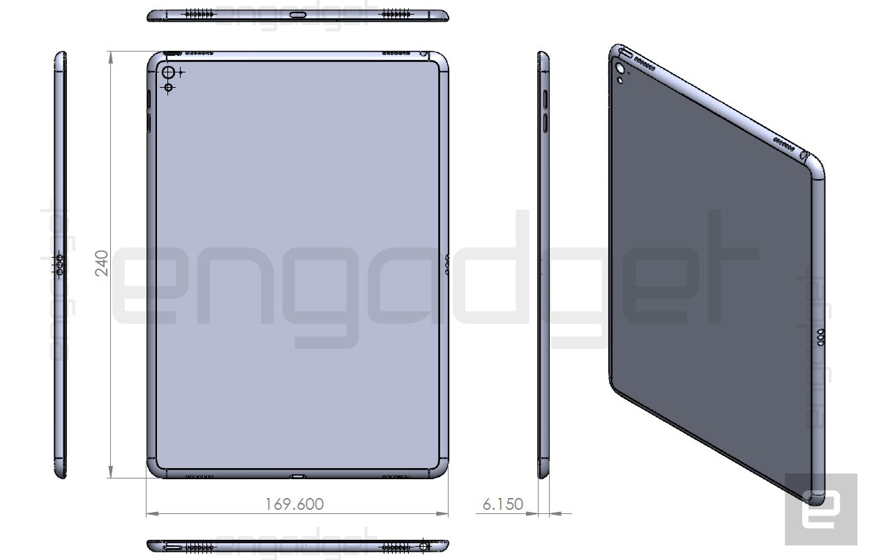 Leaked iPad Air 3 Schematic Reveals Slightly Thicker Design [Image]