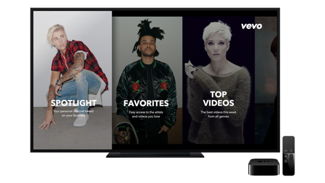 Vevo Launches New Native App for the Apple TV