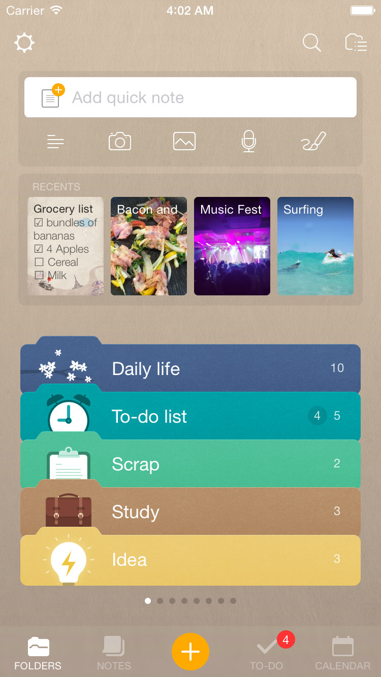 Awesome Note 2 Gets Support for Apple Watch, Today Widget, Enhanced iCloud and Evernote Sync