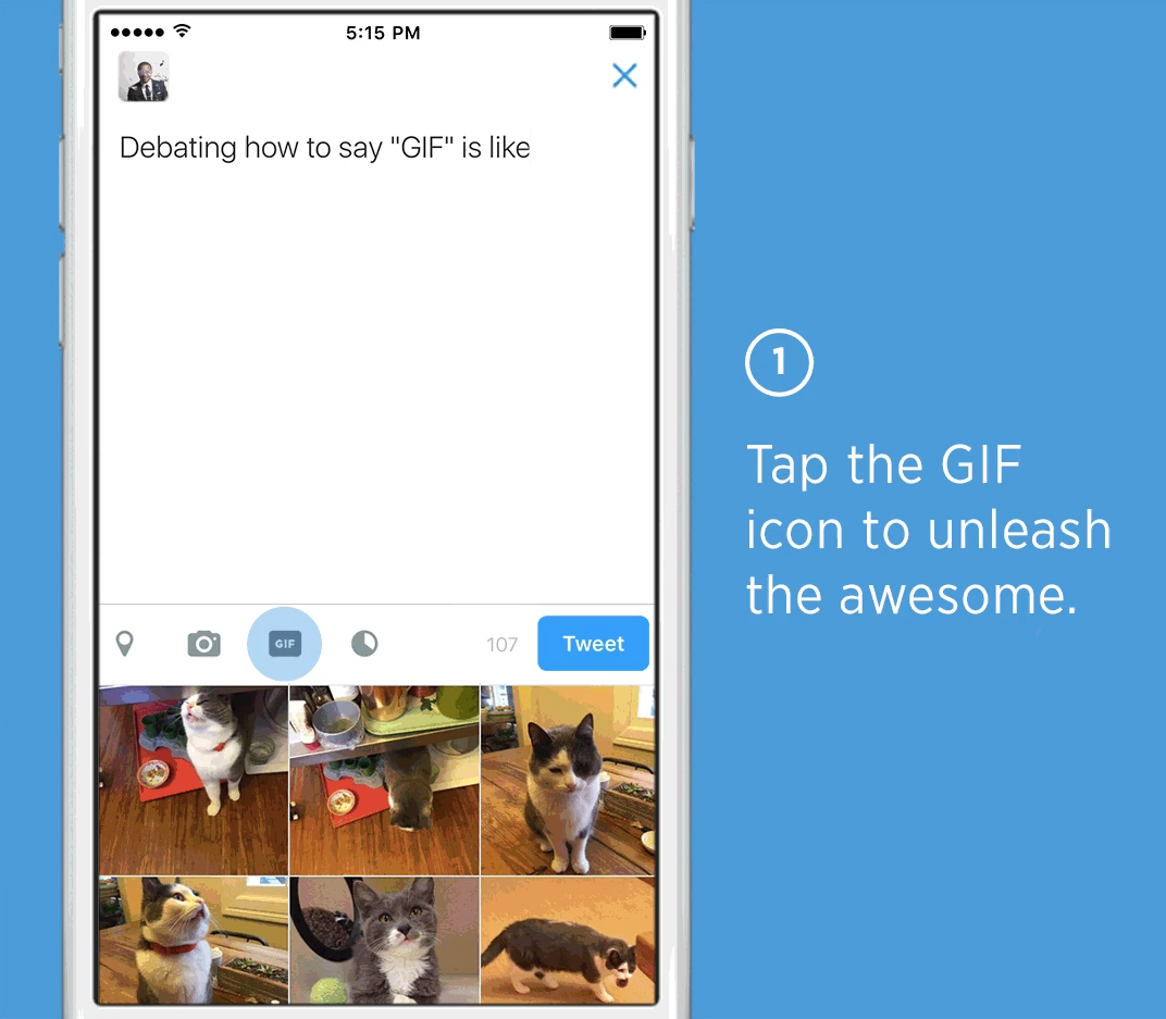 Twitter Announces GIF Search
