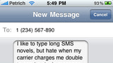 SMS Helper Counts the Characters While Sending an iPhone SMS