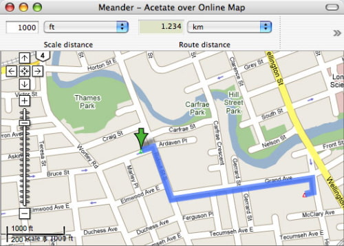 Map Planning on your Mac with Meander