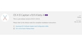 Apple Releases OS X El Capitan 10.11.4 Beta 4 to Developers