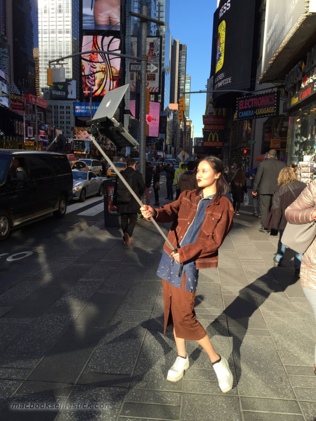 Behold the MacBook Selfie Stick