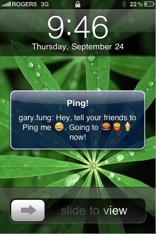 Ping! Aims to Replicate BBM for the iPhone