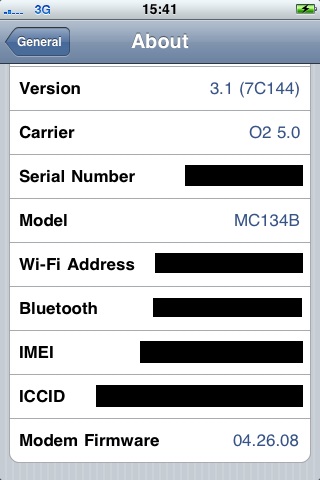 Джейлбреак от iPhone Dev-Team за iPhone 3GS с OS 3.1 след ъпдейт от OS 3.0