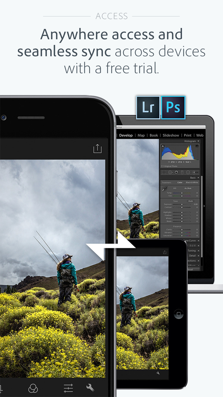 Adobe Photoshop Lightroom for iOS Gets Full Resolution Output, Improved 3D Touch Support