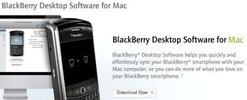 BlackBerry Desktop for Mac is Now Available