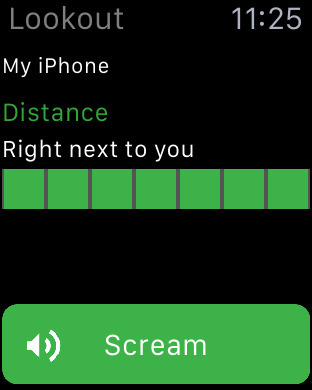 Lookout App for Apple Watch Alerts You If You Leave Your iPhone Behind