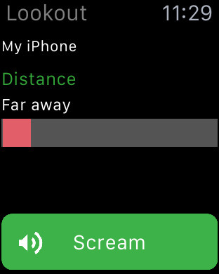 Lookout App for Apple Watch Alerts You If You Leave Your iPhone Behind