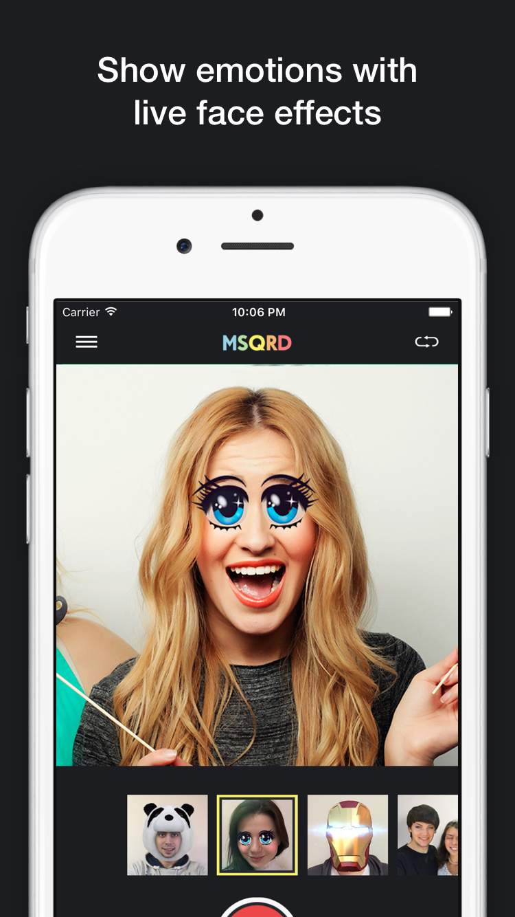 Facebook Acquires Live Filters and Face Swap App MSQRD