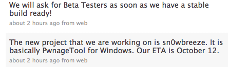 Sn0wBreeze to Bring PwnageTool to Windows