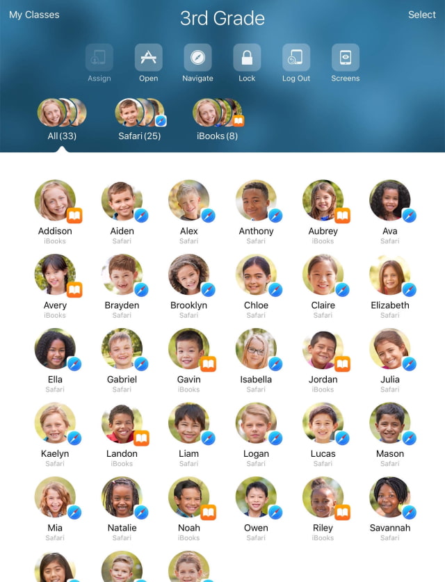 Apple Releases New &#039;Classroom&#039; for iPad