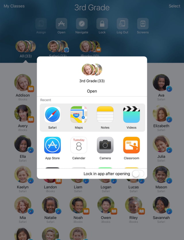 Apple Releases New &#039;Classroom&#039; for iPad