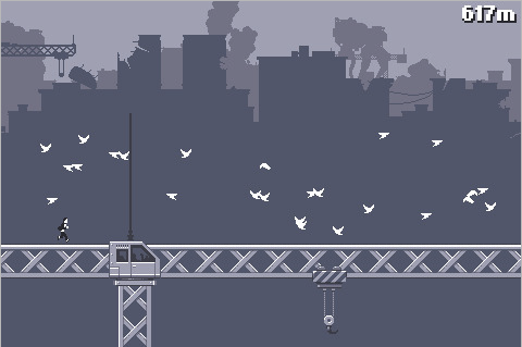 Canabalt Flash Game Released for iPhone