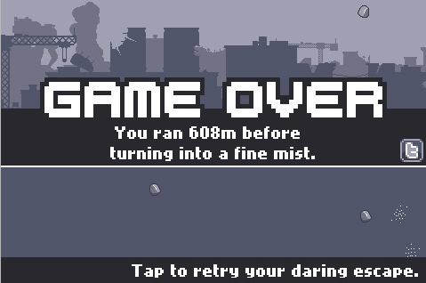 Canabalt Flash Game Released for iPhone