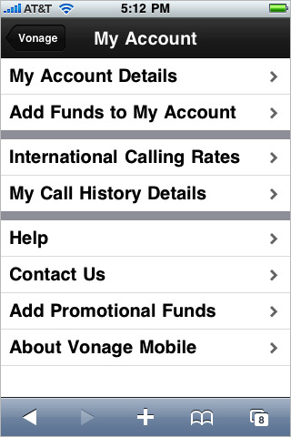 Vonage App Now Available for iPhone, iPod Touch