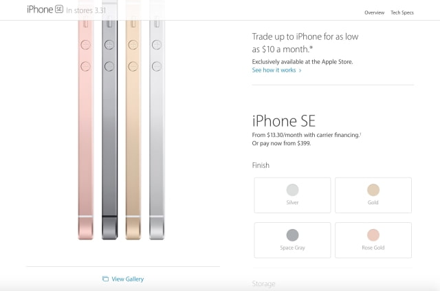 iPhone SE and 9.7-inch iPad Pro Pre-Orders Are Now Live