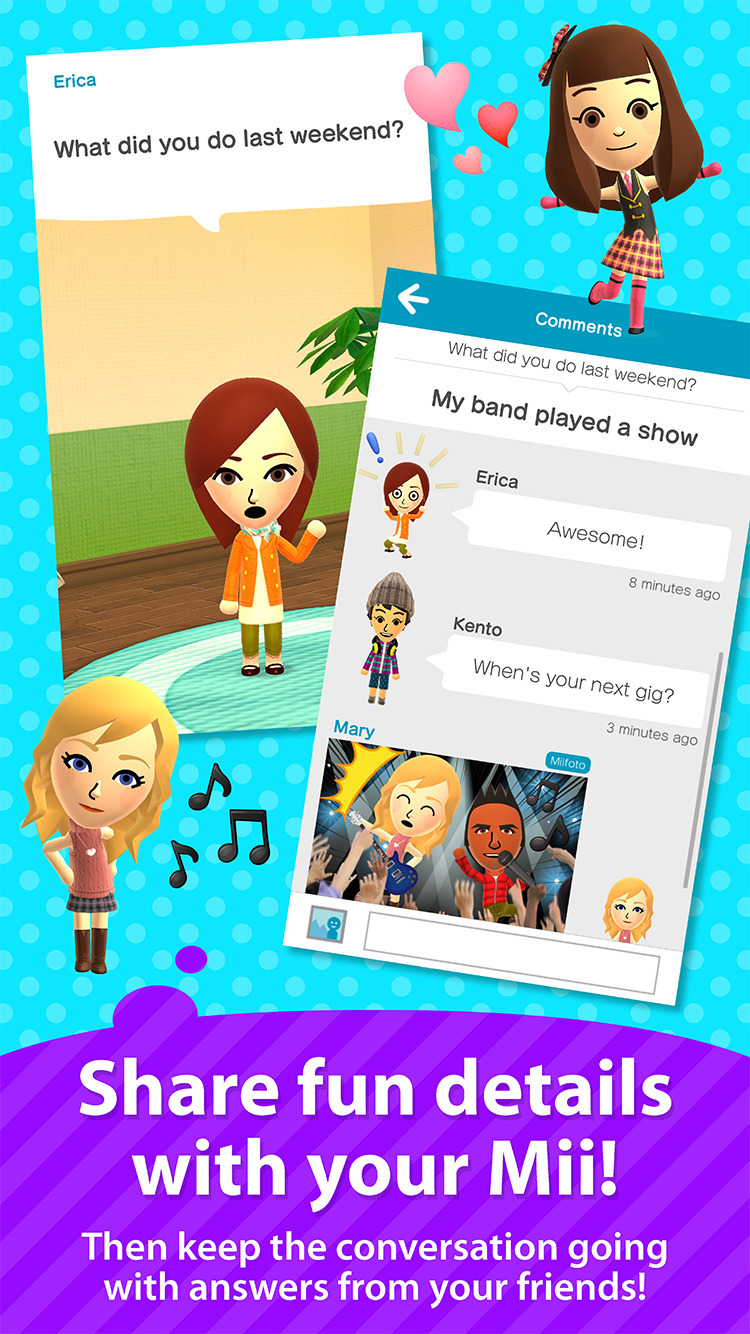 Nintendo is Launching Its First Smartphone App &#039;Miitomo&#039; in the U.S. on March 31st