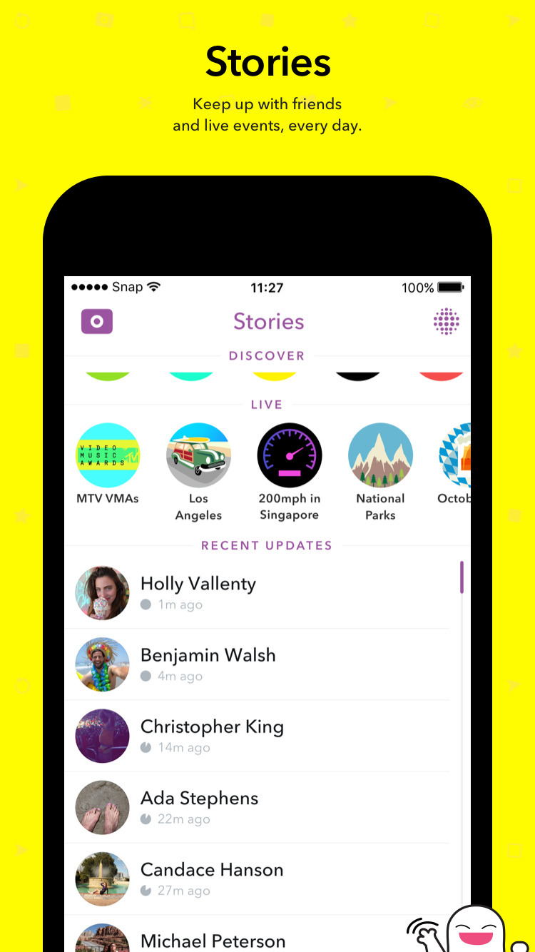 Snapchat Introduces Chat 2.0
