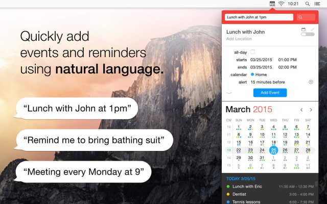 Fantastical 2 Gets Major Update With Native Exchange Support [Video]