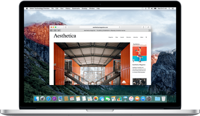 Apple Releases New &#039;Safari Technology Preview&#039; Browser [Download]