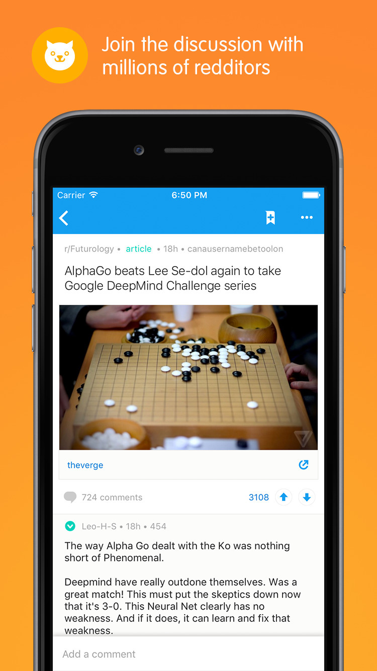 Reddit Releases Official App for iPhone [Download]