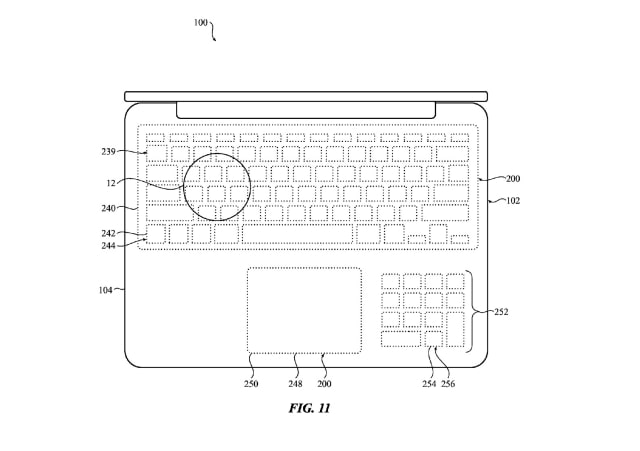 Apple Files Patent for Force Touch Keyboard Without Keys