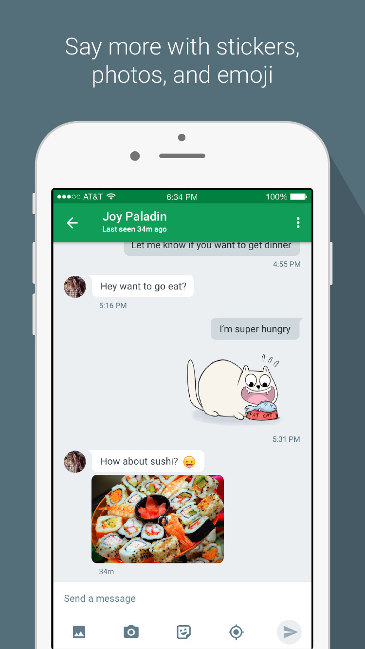 Google Hangouts App Now Lets You Send Video Attachments