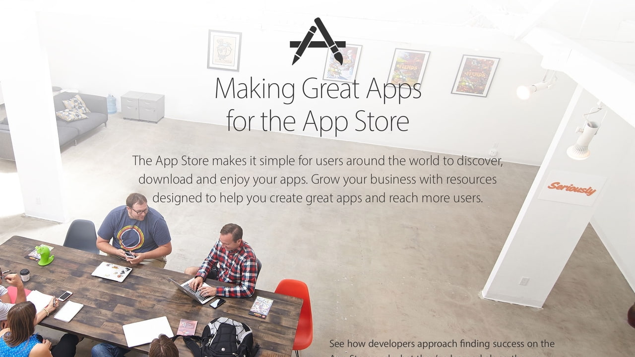Apple Posts New 'Making Great Apps for the App Store' Webpage - iClarified