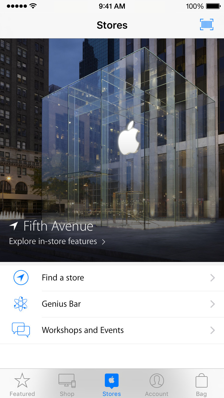 The Apple Store App Now Has 3D Touch Support