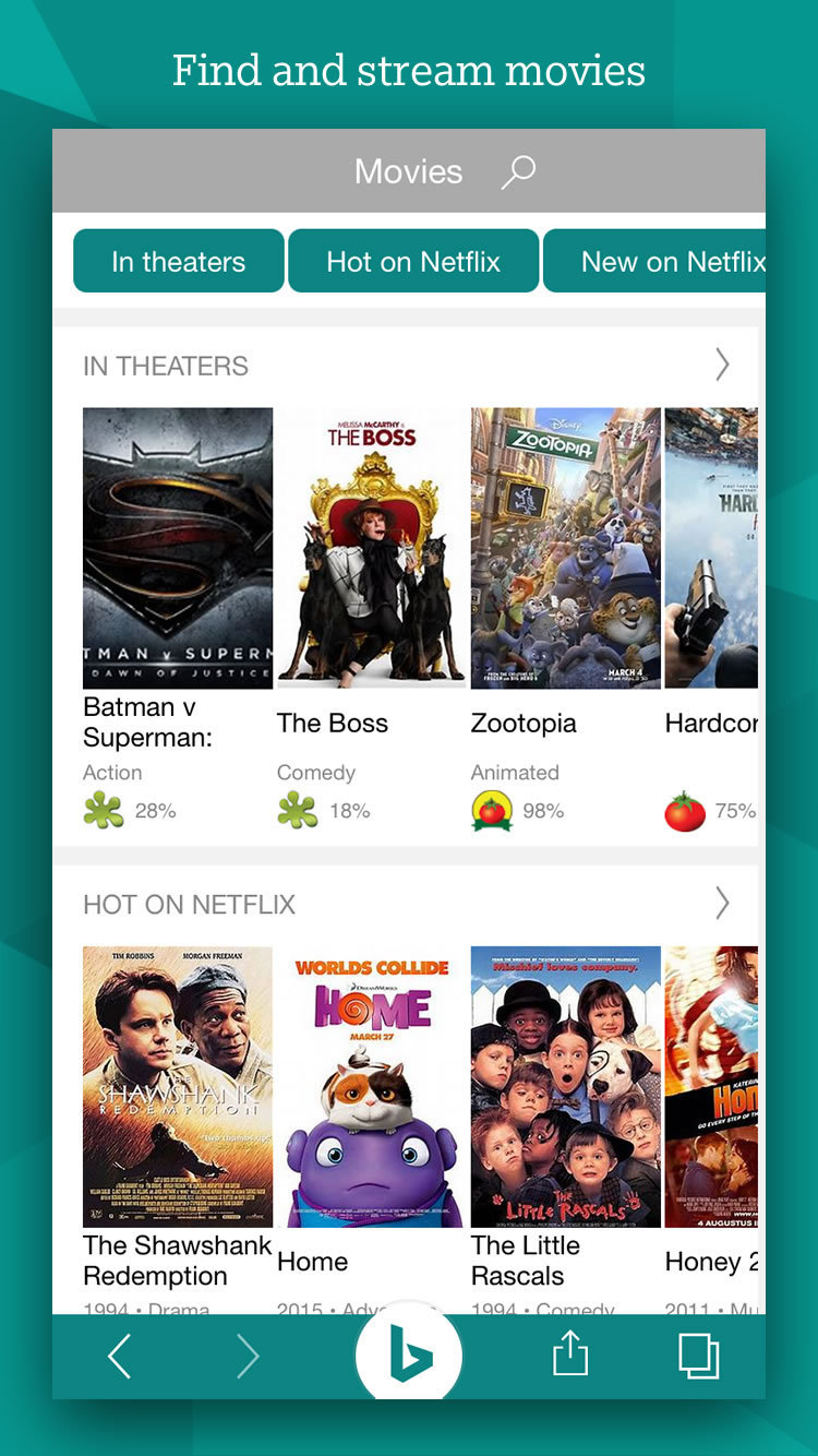 Microsoft&#039;s Bing App Can Now Search by Photo, Notify You When a Movie is Available for Streaming