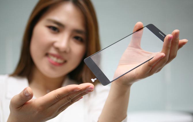 LG Unveils Under Glass Fingerprint Sensor Module Without Button