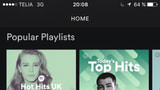 Spotify Switches to Tabbed UI for iPhone App