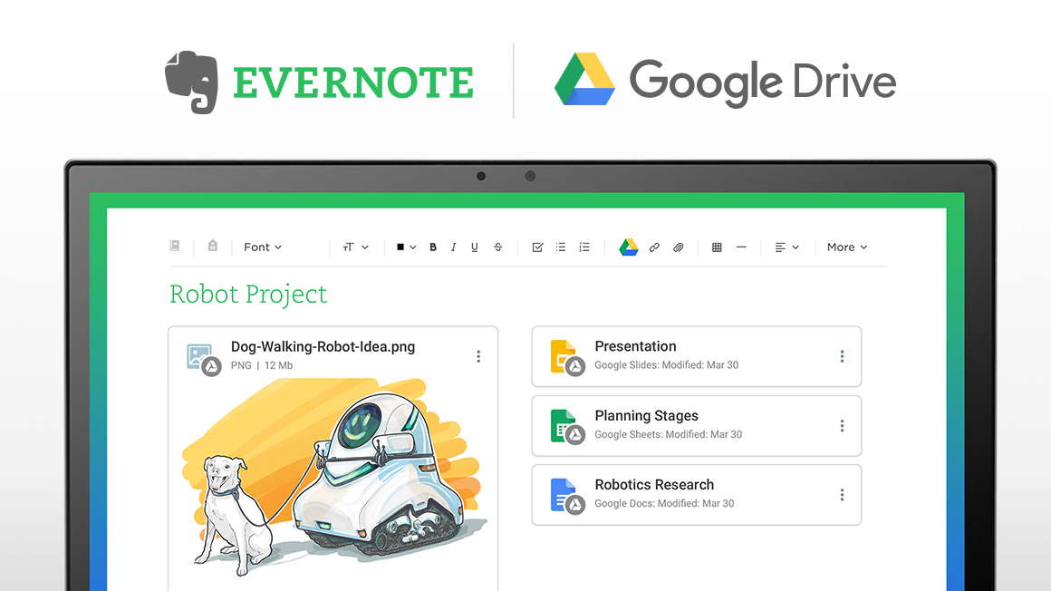 Evernote Integrates Google Drive [Video]