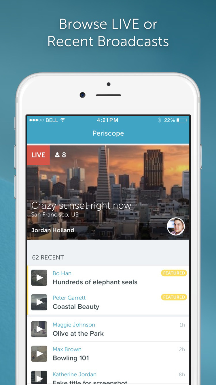 Twitter Updates Periscope With Broadcast Search and Drone Support