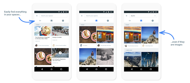 Google Announces New &#039;Spaces&#039; Group Sharing App With Google Search, YouTube, and Chrome Built In