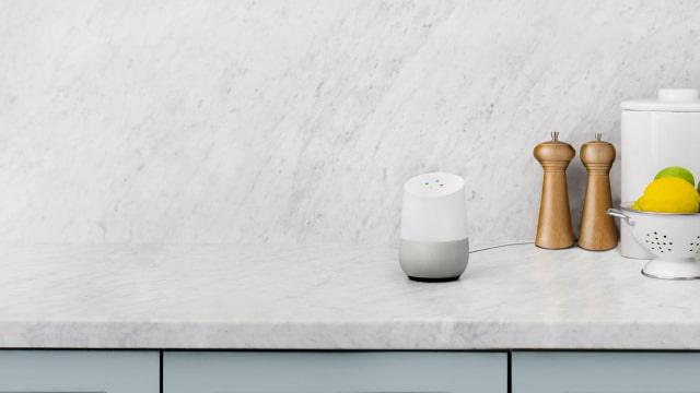 Google Unveils Voice Activated &#039;Google Home&#039; Device to Rival Amazon&#039;s Echo [Video]