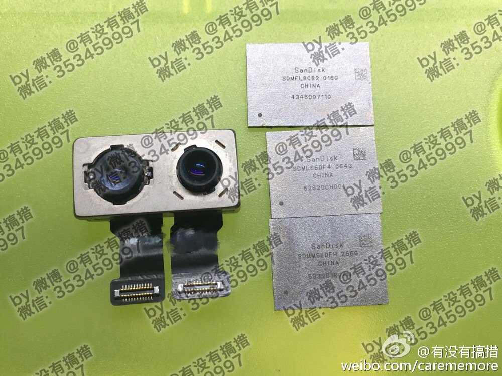 This May Be the Dual Lens Camera Module and 256GB Flash Memory Chip for iPhone 7 Plus [Photos]