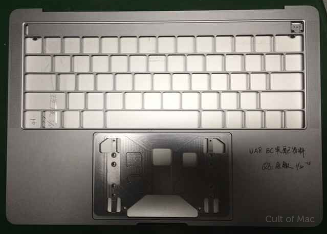 Leaked Photos of New MacBook Pro With OLED Touch Panel?