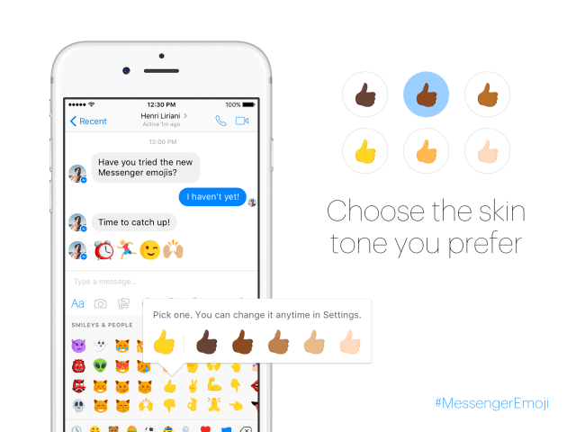 Facebook Announces Over 1,500 New Emojis for Messenger