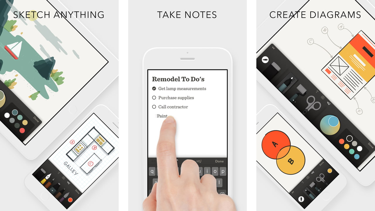 Papeets Android App Paper App Introduces New Sidebar, Search, Full Screen Previews, Ink ...