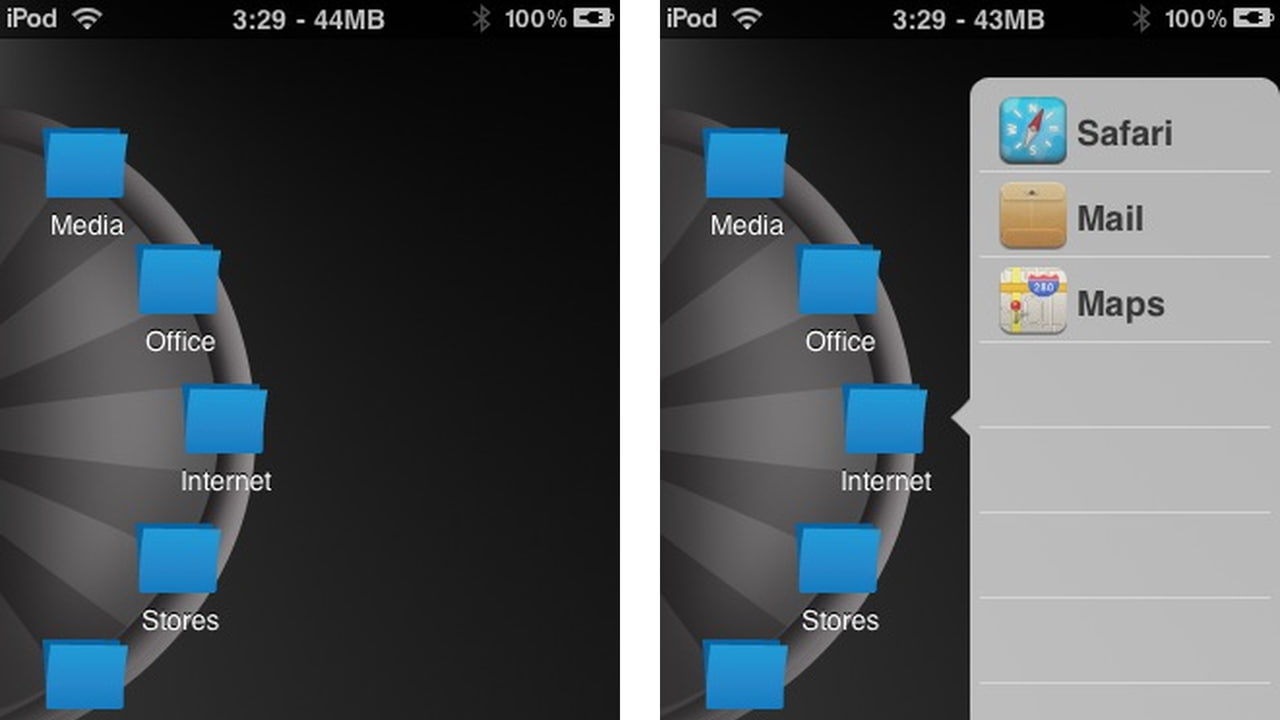 Iphone Springboard Customization PogoPlank: New iPhone SpringBoard User Interface - iClarified