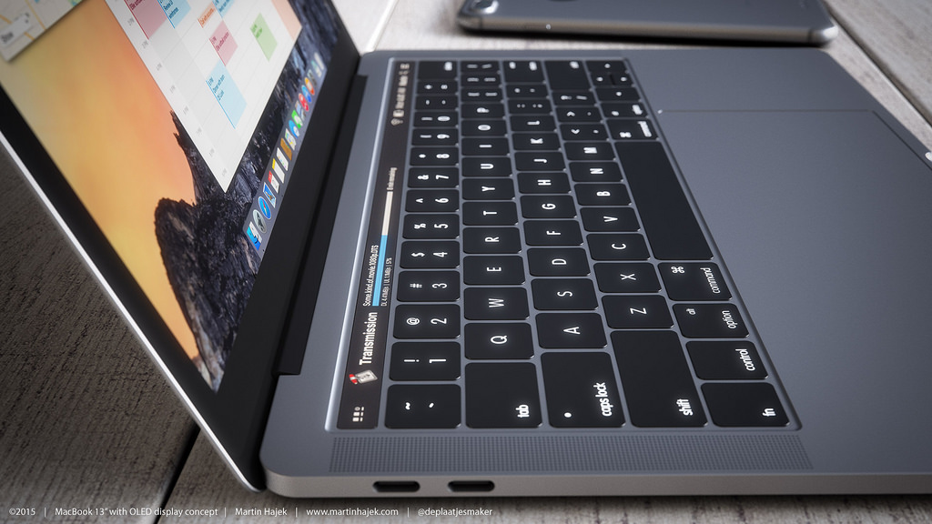 These Renderings of a MacBook Pro With an OLED Touch Panel Look Amazing! [Images]