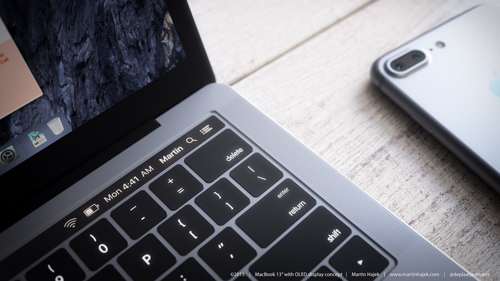 These Renderings of a MacBook Pro With an OLED Touch Panel Look Amazing! [Images]