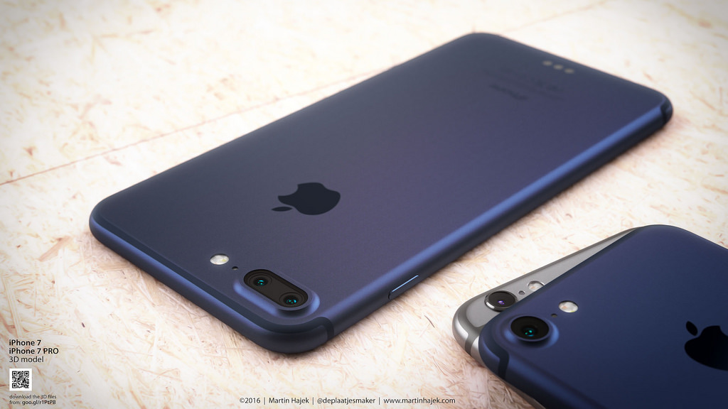 Here&#039;s What a &#039;Deep Blue&#039; iPhone 7 Looks Like [Images]