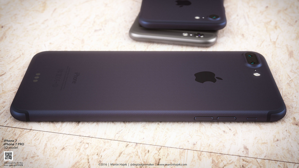 Here&#039;s What a &#039;Deep Blue&#039; iPhone 7 Looks Like [Images]