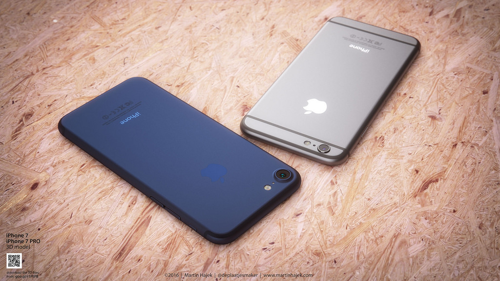 Here&#039;s What a &#039;Deep Blue&#039; iPhone 7 Looks Like [Images]